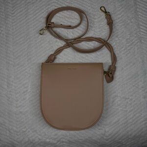 Pixie Mood Vegan Leather Crossbody Bag – Taupe/Nude
